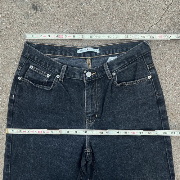 Y2K Tommy Hilfiger Straight Leg Jeans | Size 28” SHORT PETITE | - Picture 3 of 8